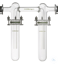 Vacuüm dubbele koudeval, hoogte ca. 45 cm, lengte ca. 35 cm, Bodemdeel ca. 500 ml Vacuüm dubbele...