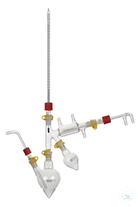Mikro - Destillationsapparatur mit Kühlfinger, Borosilikatglas 3.3