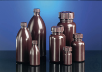 5samankaltaiset artikkelit Wide neck bottle, LDPE brown, 50 ml, round, incl. Closure Wide neck bottle,...