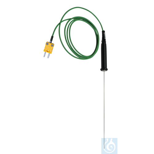 Type K thermocouple to immerse with handle; -10...