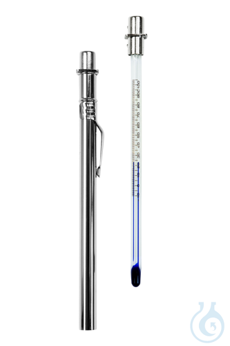Taschenthermometer, -38+50:1 &deg;C, weiss pris...