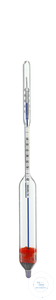 Spezialaräometer, Milch mit Th. 1,015-1,040 g/cm³ in 0,0005, L=260 mm, k