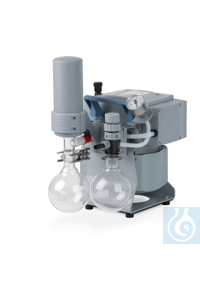 Chemie-Vakuumpumpstand PC 101 NT mit MZ 2C NT, manuellem Durchflußregelventil...