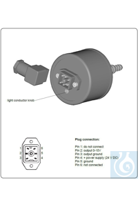 Druckaufnehmer VSP 3000 Pirani mit Signalausgang 0-10V, mit Stecker am...
