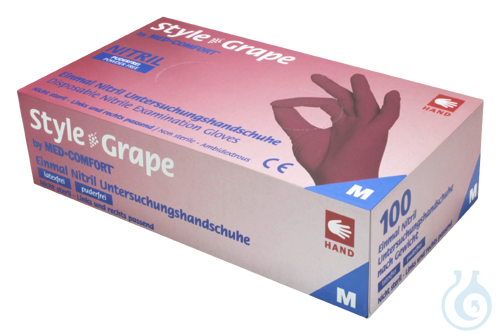neoChoice Nitril Einmalhandschuhe Traube (Grape...