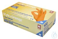 neoLab® Nitril Einmalhandschuhe Orange, Gr. XL, 100 Stück/Box neoLab Nitril Einmalhandschuhe...