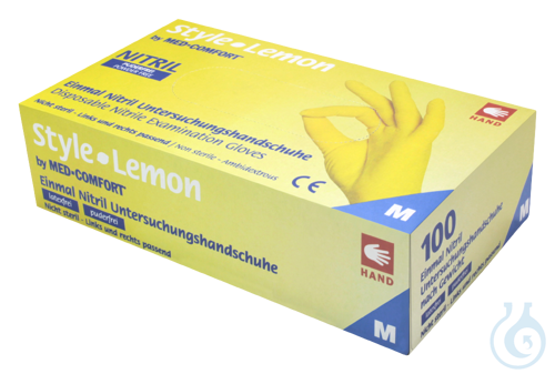 neoChoice Nitril Einmalhandschuhe Zitrone (Lemo...