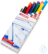 neoLab® 400 permanent marker, set of 10, line width 1mm