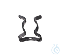 neoLab® spring steel clamp, galvanized steel, for 15 ml, 17 mm