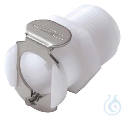 neoLab&reg; Quick coupling, 1/4'', female, shut...