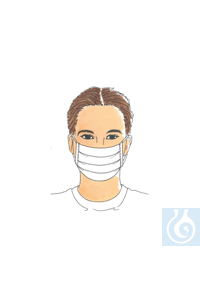 neoLabLine® Mund-Nasen-Bedeckung, Mischgewebe, 60°C waschbar, 5 Stück/Pack |...
