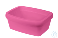 Leichte Eiswanne ohne Deckel (pink), Vol. 4 l, PVC, Temp. -196°C…93°C, 310 x...