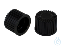 neoLab® Schraubkappen ohne Loch mit Dichtung Butyl/PTFE, 100 St./Pack Schraubkappe ohne Loch Mit...