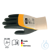 neoLab Profi-Schutzhandschuhe mit Nitrilbeschichtung, orange/schwarz, Gr. 8, Paar