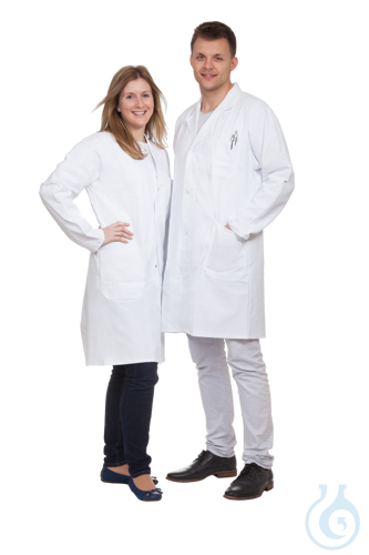 neoLab&reg; Labormantel Herren, BW, Reverskrage...