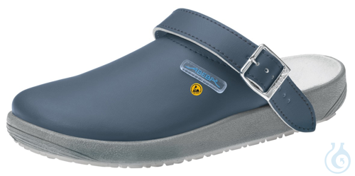 Abeba ESD-shoes, clog marine, size 46