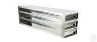 Cryomaster® Schrankeinschub mit Griffkante für 12 Kryoboxen bis 136x136x53mm, 4 