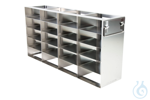 Cryomaster® Schrankgestell mit Klappgriff für 9 Kryoboxen bis 136x136x53mm, 3 ti