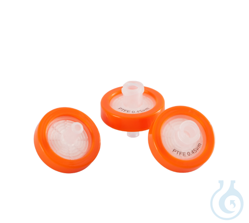 qpore&reg; Spritzenvorsatzfilter aus PTFE, unst...