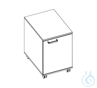 labtable Rollcontainer, 1 Tür links, 430x585x655 labtable Rollcontainer, 1...