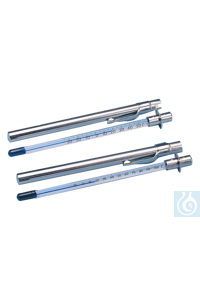neoLabLine Thermometer ohne Quecksilber + Schutzhülle, -35 bis + 50°C Ein Allgebrauchsthermometer...