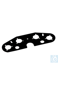 neoLab® Ersatzgummis für 50 ml Röhrchen Ersatz Gummihalter für die Racks des Sunlab Diggi Mixer...