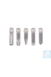 neoChoice Reaktionsgefäße ungraduiert, 2,0 ml, konisch., 1000 Stck./Pack Reaktionsgefäße,...