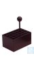 neoLabLine Heizblock Alu, 24 Vertiefungen 13 mm Ø für Reagenzgläser Aluminium Heizblock mit 24...