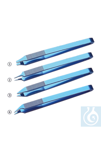 neoChoice Aluminium-Pinzette, 95 mm lang, gebogen, spitz Komplett nahtlose Aluminium-Pinzette,...
