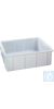 neoChoice Transportbehälter, HDPE, 80 l, 800 x 600 x 220 mm Stapelbarer Lager- und...