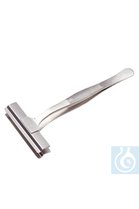 neoChoice Pinzette mit breiter Haltefläche, 130 mm lang, Haltefläche 60 mm Präzisionspinzette aus...