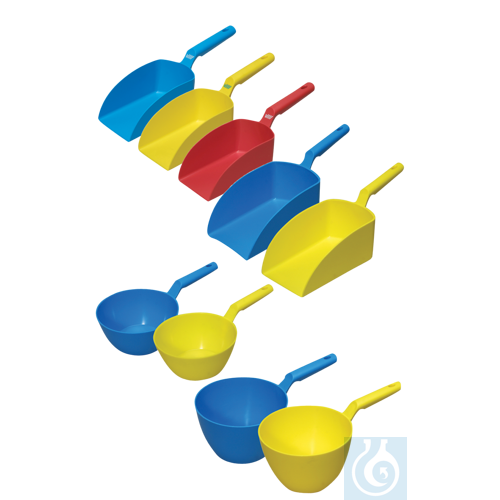 neoLab&reg; Hand scoop, medium, 1 l, blue