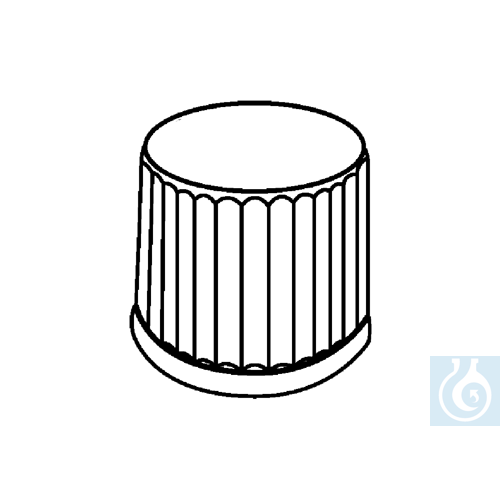 neoLab&reg; screw caps GL 14 made of PP, closed...