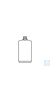 neoLab® Enghals-Vierkantflasche 750 ml, mit Schraubverschluss Rechteckige Vierkantflaschen aus...