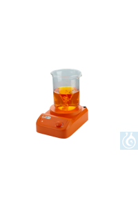 sunlab® Mini-Magnetrührer; Modell SU 1251 Robuster, kompakter und regelbarer Mini-Magnetrührer....