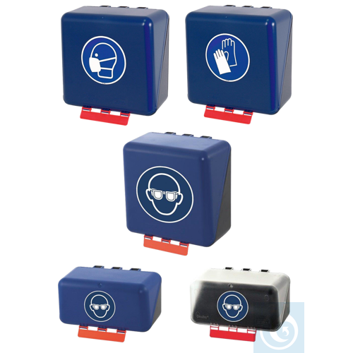neoChoice Aufbewahrungsbox f. Mundschutz, blau,...