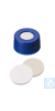 neochrom® UltraBond Verschlüsse ND9 schwarz, Septum Silikon weiß/PTFE rot, 100 S Kappe und Septum...