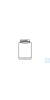 neoLab® Weithals-Vierkantbehälter HDPE, 250 ml, Schraubverschluss Quadratische Weithalsbehälter...