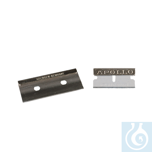 neoLab&reg; Blades with handle, 40 mm wide, 5 p...