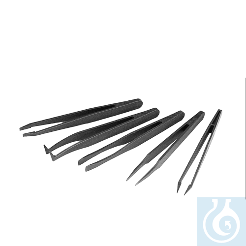 neoLab&reg; Antistatische Pinzette, 1 mm, gebog...