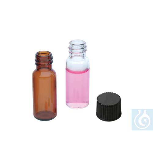 neochrom&reg; thread vials amber glass with tit...
