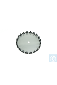 neoLabLine Drehteller für 12 Röhrchen 26-32 mm Ø, für Rotator Der Drehteller kann im Winkel...