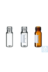 neochrom® Gewindeflaschen ND10, Klarglas, 1,5 ml, 100 Stck./Pack