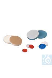 neochrom® Septum Butyl/PTFE, 8 mm Ø, 100 Stck./Pack Unmontierte Septen für Gewindeflaschen ND8.