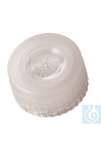 neochrom® Kurzgewinde-MS-Cap, transparent, mit Diaphragma MS-Cap mit Kurzgewinde 9-425, nicht...
