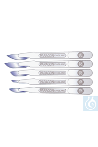 neoLab® scalpels à usage unique stériles, Fig. 11, 10 pcs/paquet Bistouri à usage unique avec...