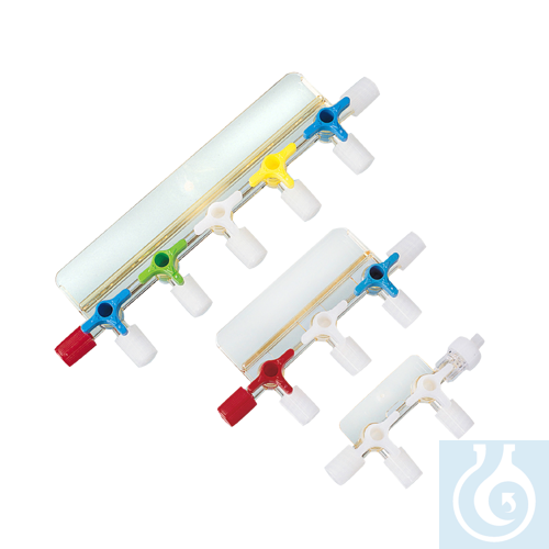 neoLab&reg; Hahnbank 5-fach, Polysulfon, 7 x LL...