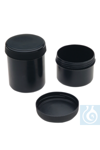 neoLab® Leitfähige Runddosen 52 x 40 mm (Ø x H), 10 Stck./Pack Leitfähige Verpackungs-Runddosen...