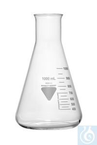 Rasotherm Erlenmeyerkolben weithals, (Boro 3.3), 50 ml Die RASOTHERM® Erlenmeyerkolben mit weitem...