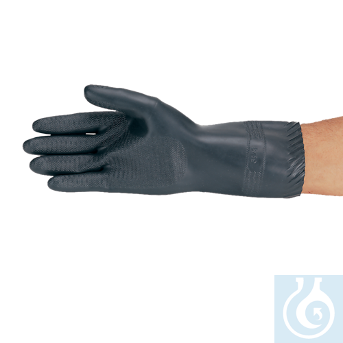 neoChoice Saeureschutz-Handschuhe schwarz, Gr. ...